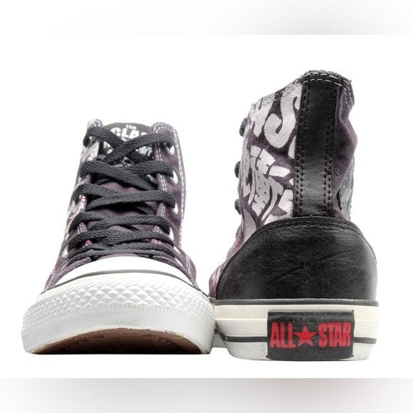 Converse Chuck Taylor All Star The Clash 3 Black/Red High Top Sneakers | NEW/NWT - Picture 5 of 8